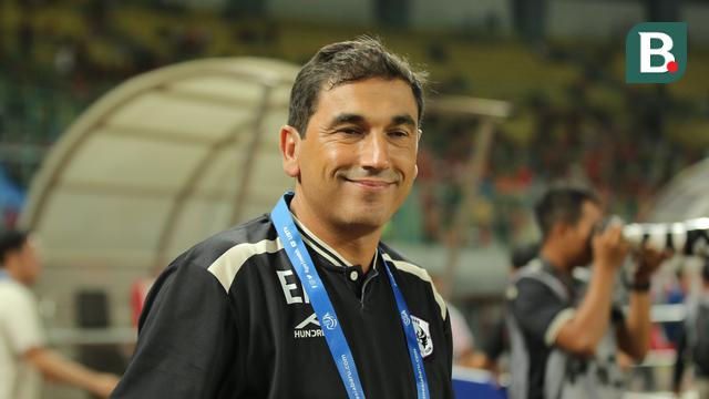 Pelatih RANS Nusantara FC, Eduardo Almeida.