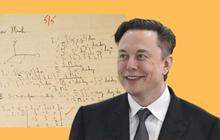 Viral, Nilai PR Fisika Elon Musk saat Kuliah Terungkap