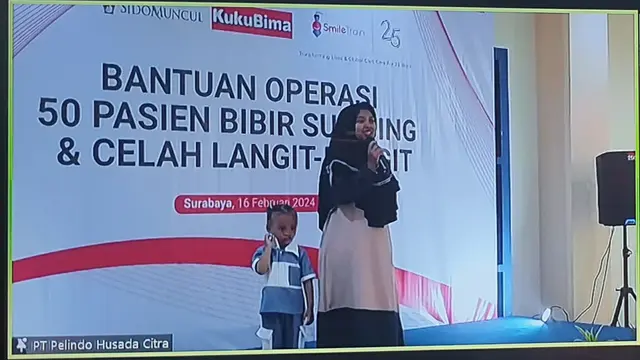 Kebahagiaan Seorang Ibu Melihat Senyum Sang Anak Usai Operasi Bibir Sumbing Gratis dari Sido Muncul