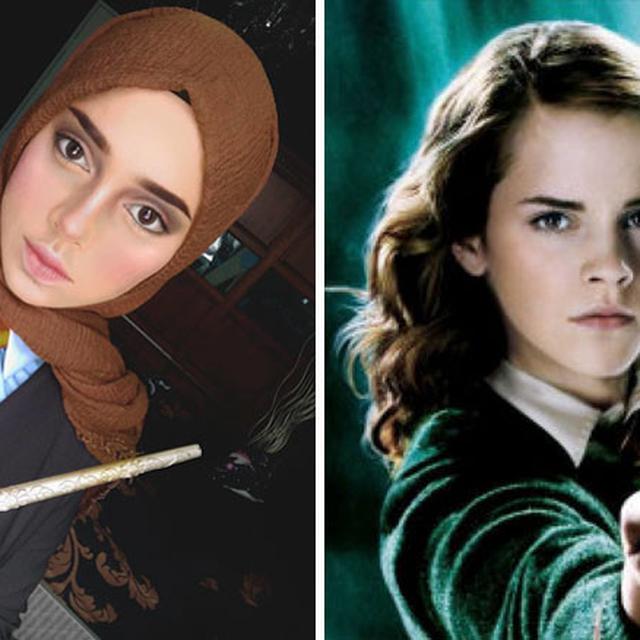 makeup unik hijabers Malaysia