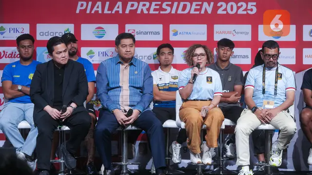 Foto: Turnamen Bergengsi Piala Presiden 2025 Siap Digelar, Perwakilan Pemain Tebar Psywar