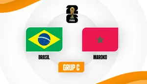 Cover Prediksi Piala Dunia 2026 - Timnas Brasil Vs Maroko. (Bola.com/Multimedia KLY)