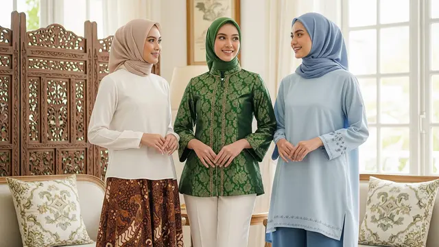 Tips Mix and Match Baju Lebaran