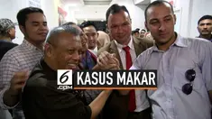 Tersangka kasus dugaan makar Eggi Sudjana mendapat penangguhan penahanan. Penyidik Polda Metro Jaya megabulkan permintaan penangguhan berdasarkan jaminan keluarga dan wakil ketua umum Partai Gerindra Sufmi Dasco.