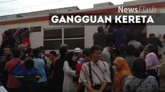 Kereta api barang yang mengangkut semen tertabrak lori di jalur Cilebut-Bojong Gede. Akibatnya, perjalanan Commuter Line terganggu dan terjadi penumpukan penumpang di sejumlah stasiun.