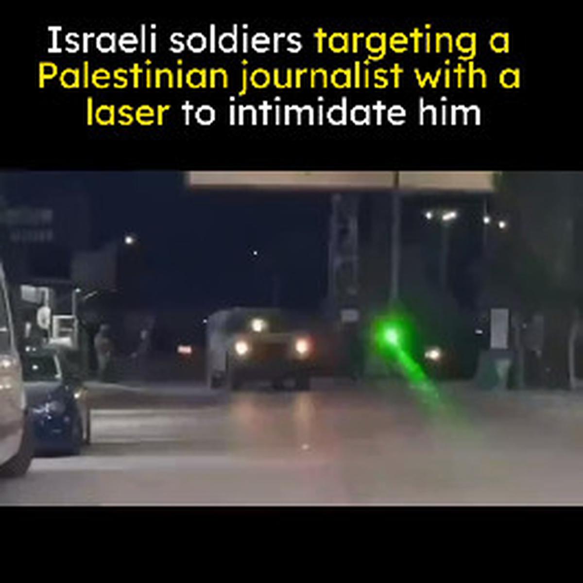 Nyali Wartawan Palestina ini Sungguh Besar