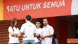 Sukses acara SCTV Goes To Campus merupakan kerja mereka di balik layar. (Pengirim: Adi Permadi)