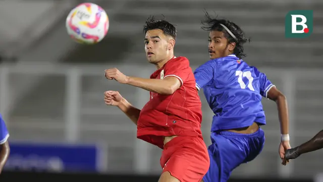 Foto: Sempat Buntu di Babak Pertama, Timnas Indonesia U-20 Pesta Gol atas Maladewa di Kualifikasi Piala Asia U-20 2025