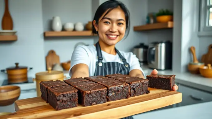 Ilustrasi brownies