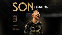 Penyerang Korea Selatan, Son Heung-min, resmi bergabung dengan Los Angeles FC. (LAFC)