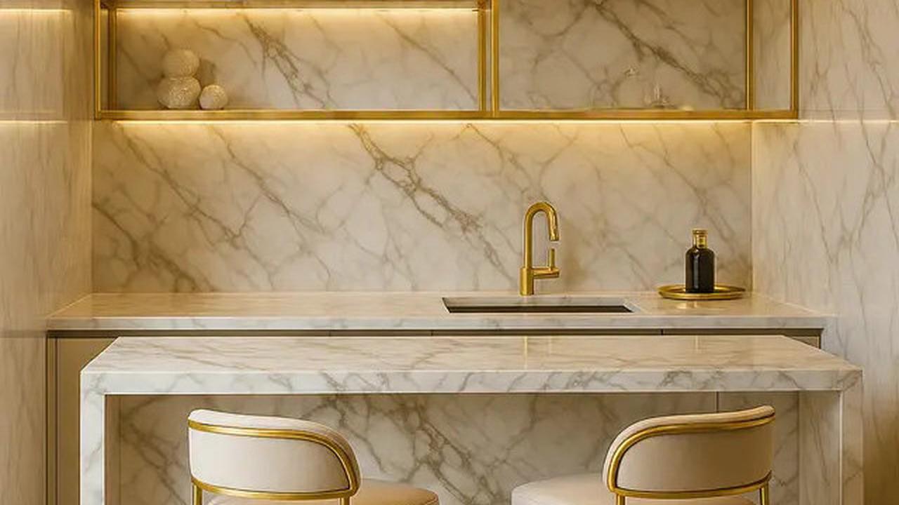 7 Inspirasi Dapur Kecil dengan Mini Bar, Jadi Tren Rumah di Tahun 2025