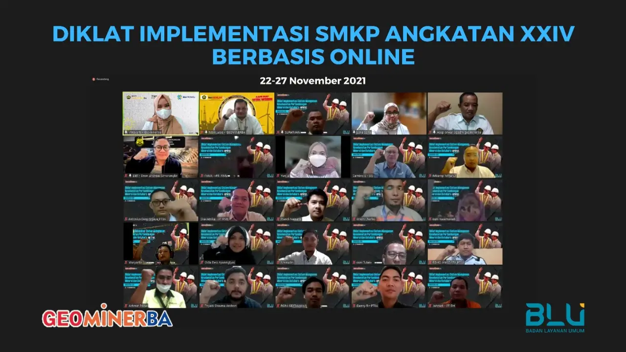 Antusiasme Perusahaan Pertambangan Ikuti Diklat Implementasi SMKP
