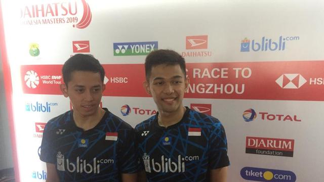 Muhammad Rian Ardianto, Fajar Alfian, Indonesia Masters 2019