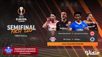 Link Live Streaming Semifinal Liga Europa 2021/2022 di Vidio, Jumat 29 April 2022. (Sumber : dok. vidio.com)