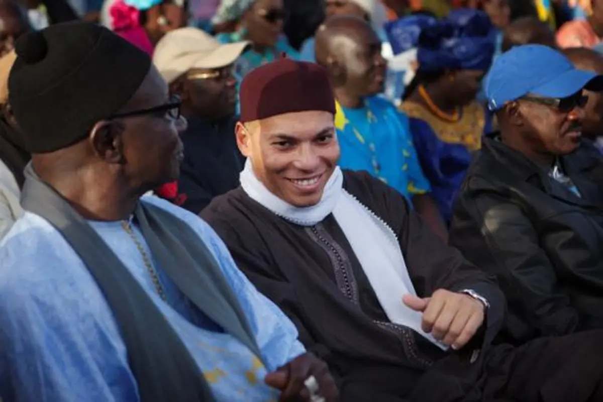 Karim Wade, putra dari mantan Presiden Senegal Abdoulaye Wade