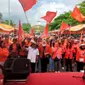 Partai Buruh dalam kampanye akbar terakhir di Taman Kamboja, Banjarmasin (Istimewa)