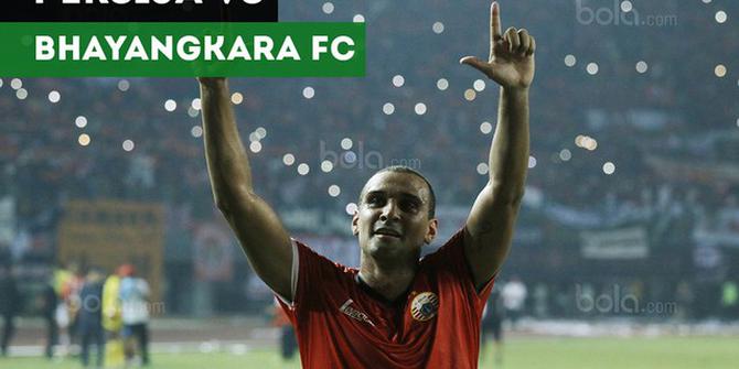 VIDEO: Highlights Liga 1 2017, Persija Jakarta Vs Bhayangkara FC 1-0
