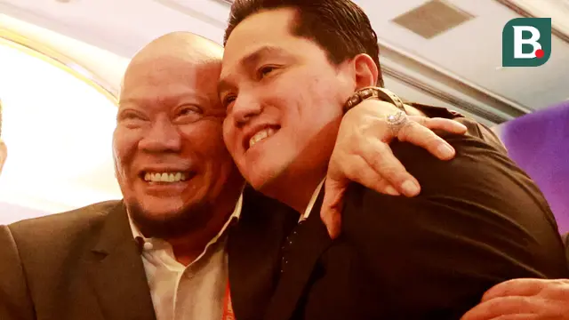 Erick Thohir dan La Nyalla Mahmud Mattalitti