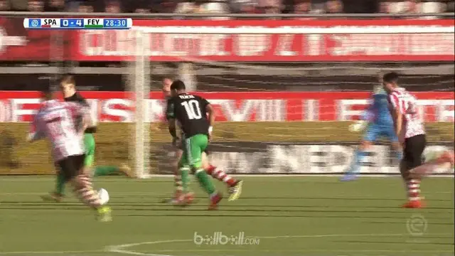 Berita video highlights Eredivisie 2017-2018, Sparta Rotterdam vs Feyenoord, dengan skor 0-7. This video presented by BallBall.