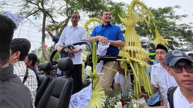Presiden ke-7 Republik Indonesia Joko Widodo (Jokowi) turun gunung di Pilkada Jawa Tengah 2024, mendukung pasangan calon gubernur-wakil gubernur Ahmad Luthfi-Taj Yasin di Purwokerto, Sabtu (16/11/2024) (Tim Media Luthfi-Yasin)