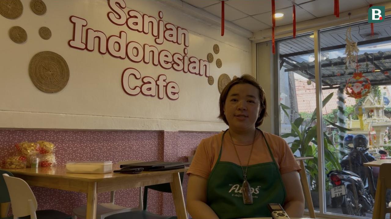 Fani, pemilik Sanjan Indonesia Cafe di Chiang Mai