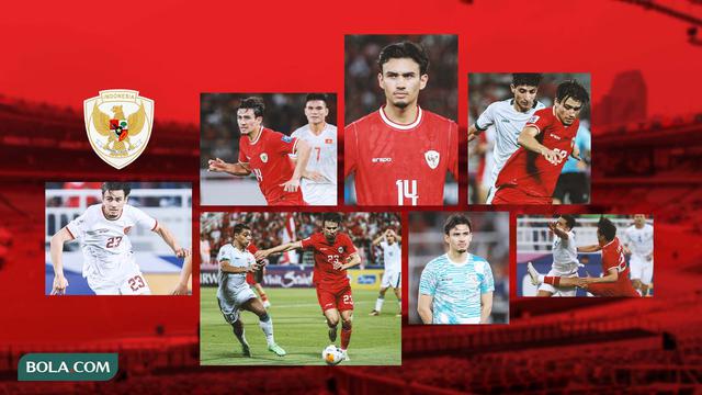Kolase - Aksi-aksi Nathan Tjoe-A-On di Timnas Indonesia