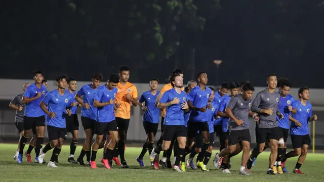 Pemusatan latihan Timnas Indonesia.