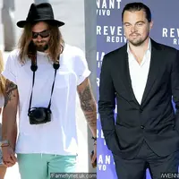 Laura Whitmore, Rory Williams, dan Leonardo DiCaprio (via aceshowbiz.com)