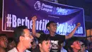 Roaring Night ini dihadiri Manchester City Supporters Club Indonesia (MCSCI) dan The Kop Patriot. (Bola.com/Abdul Aziz)