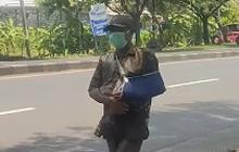 Untuk Menyambung Hidup, Pria Ini Pinjam Uang ke Teman Malah Diusir, Untung Ketemu dengan Ipda Purnomo Langsung Dibantu