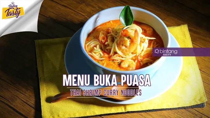 [Bintang] Menu Buka Puasa: Thai Shrimp Curry Noodle