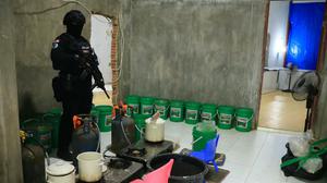 Operasi Gabungan Bongkar Pabrik Sabu Blue Ice di Pidie, Jejaknya Terpantau Sejak Februari
