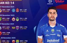 Cek Jadwal BRI Super League Pekan ke-14, Tayang Eksklusif di Vidio