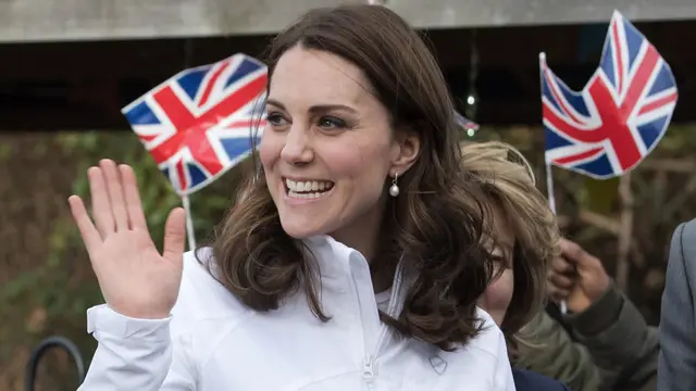 Perut Buncit Kate Middleton