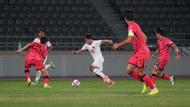 Foto: Timnas Indonesia U-20 Dapat Pelajaran Berharga, Tumbang 3 Gol Tanpa Balas dari Korea Selatan