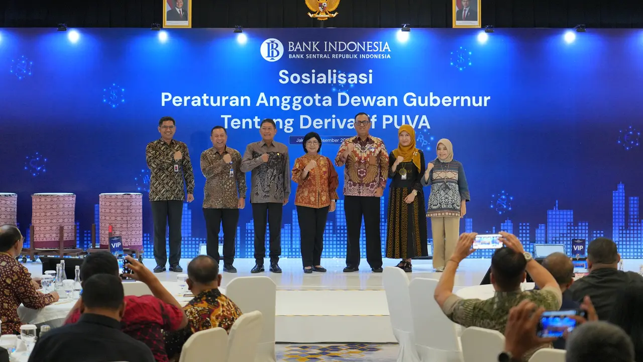 Bank Indonesia (BI) Sosialisasi pengawasan Derivatif Pasar Uang dan Valuta Asing (Derivatif PUVA)