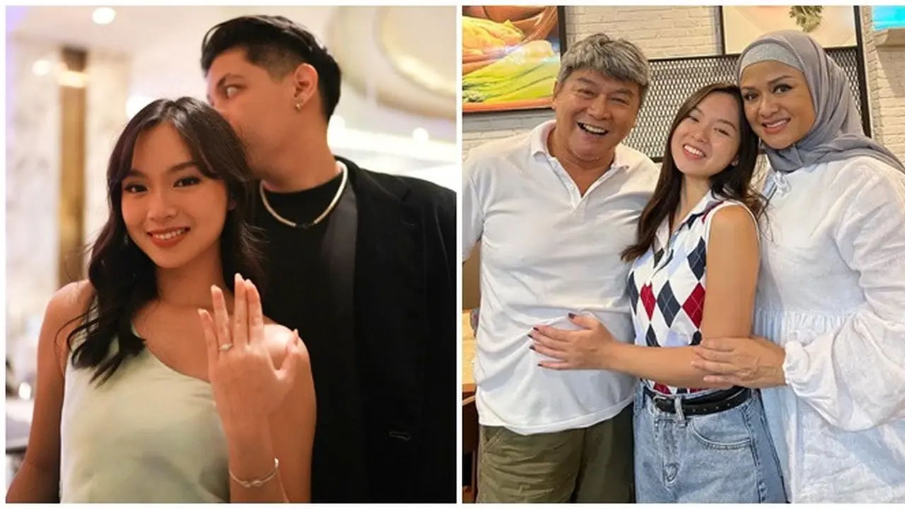 6 Potret Nabilah Rahman Bareng Ayah dan Ibu, Dapat Ucapan dari Ortu Usai Dilamar