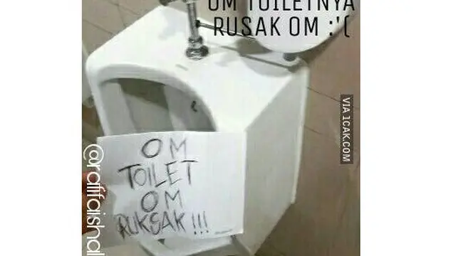 6 Pemberitahuan Barang Rusak Ini Curi Perhatian, Kocak