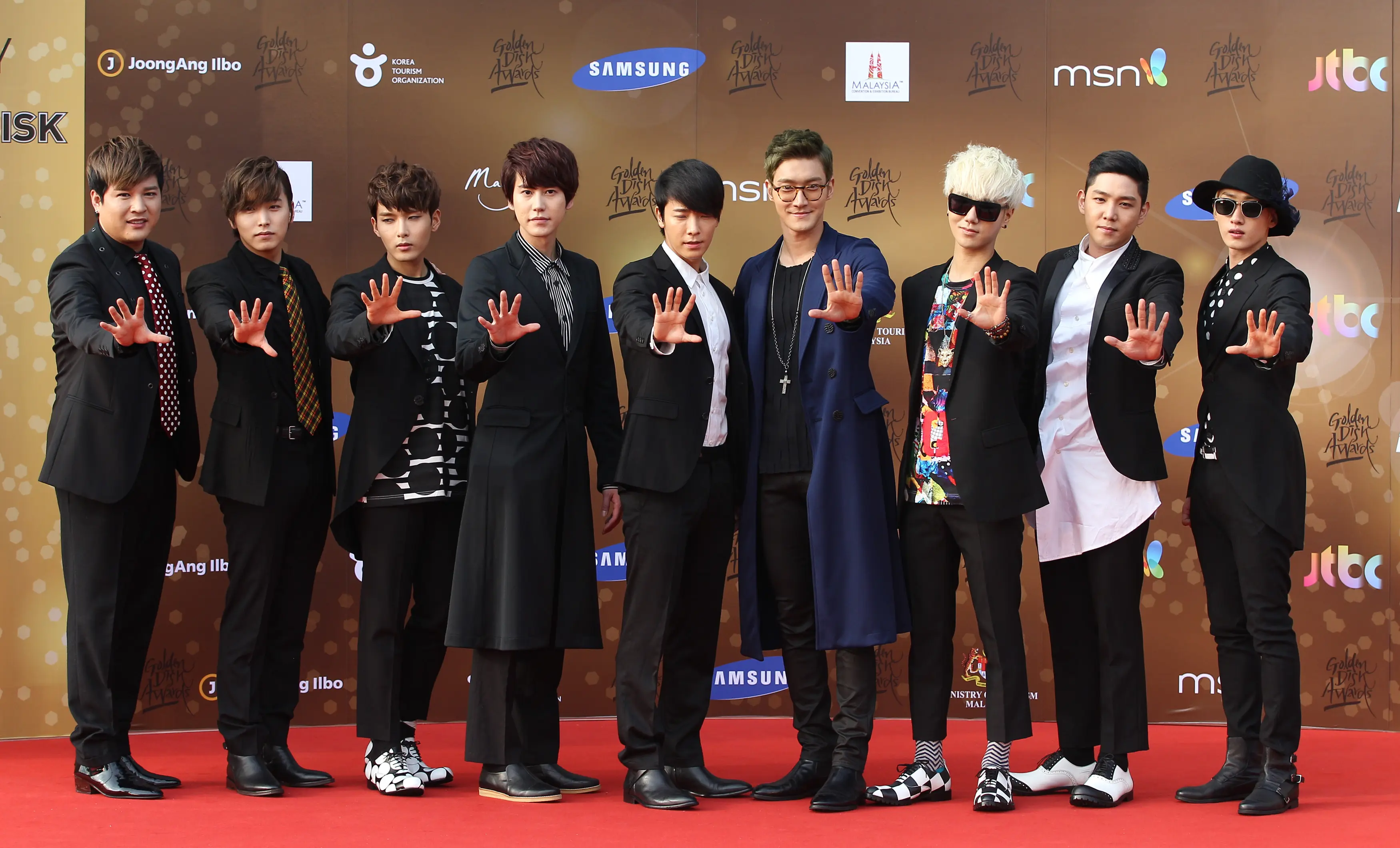 Super Junior (AFP/MOHD RASFAN)