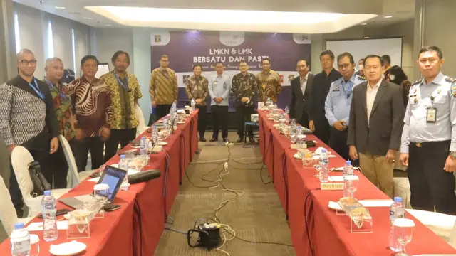 Lembaga Manajemen Kolektif Nasional (LMKN) mengadakan Rapat Kerja (Raker) tahun 2022