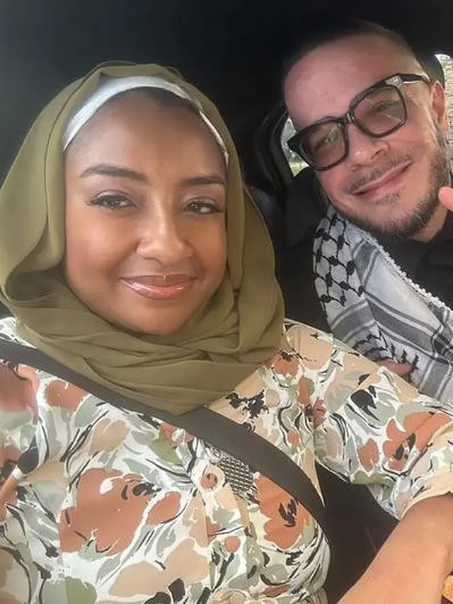 Shaun King dan Istrinya