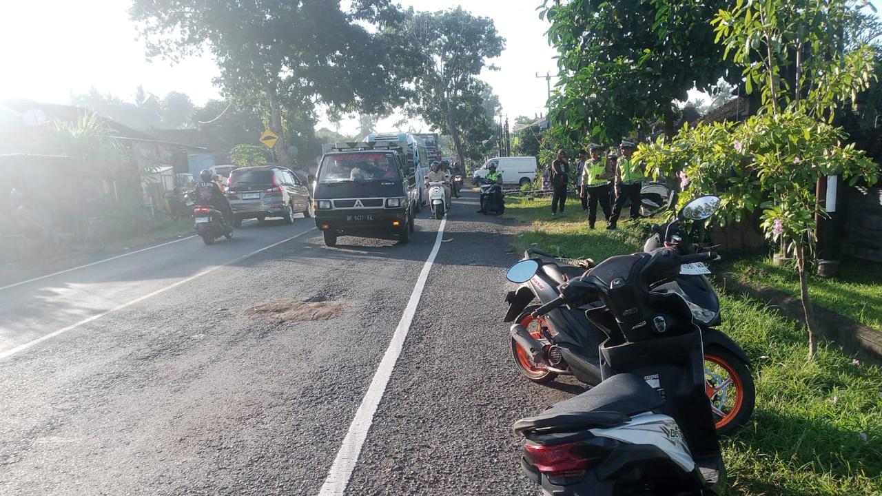 Tragis, Pelajar di Jembrana Tewas Tabrak Lari di Jalur Gilimanuk–Denpasar