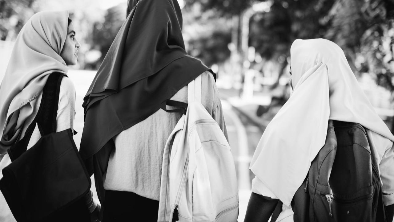 Ilustrasi muslim, Islami, muslimah, pesantren santriwati