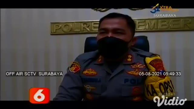 Polres Jember meringkus pelaku teror yang memberikan makanan ringan wafer yang dicampur serpihan benda tajam kepada anak-anak di Kabupaten Jember, Jawa Timur.