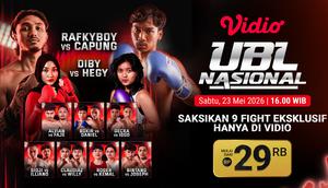 Nonton Live Streaming UBL Nasional Season 1, Eksklusif di Vidio!