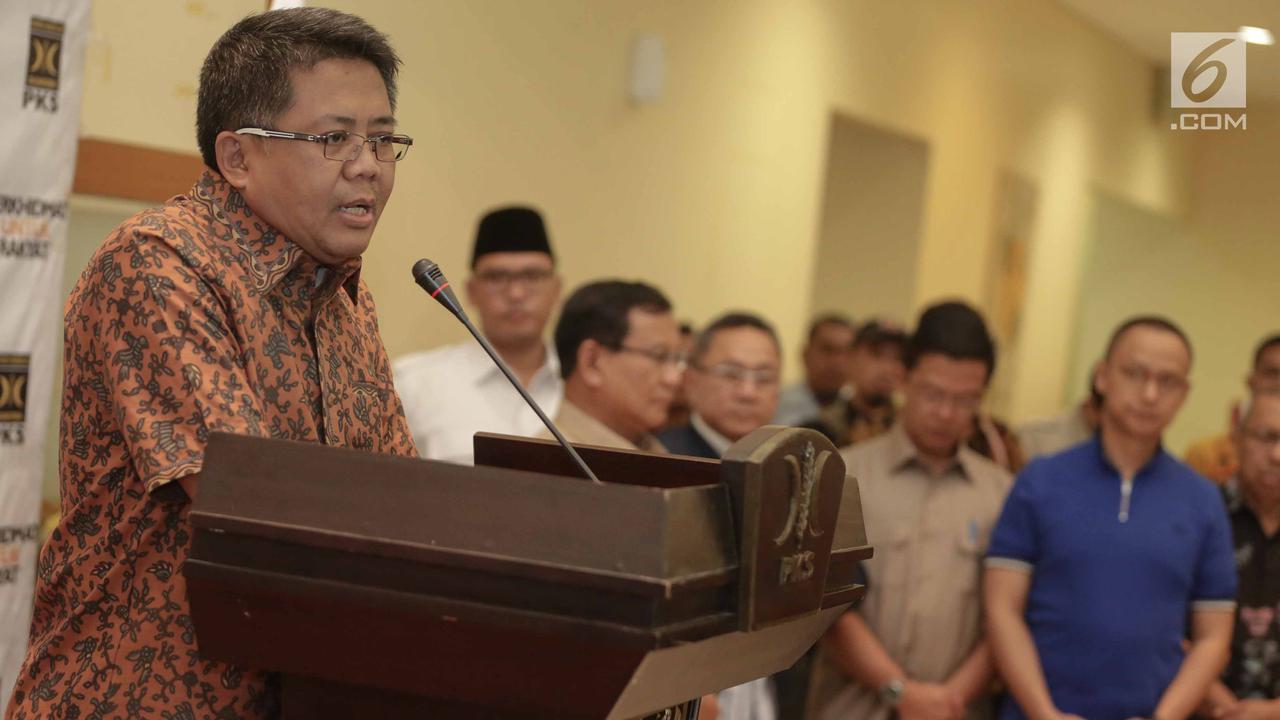 PHOTO: Gerindra, PAN, dan PKS Sepakat Koalisi di Pilkada Serentak 2018