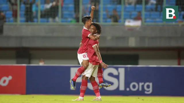 Foto: Hattrick Hokky Caraka Bawa Timnas Indonesia U-19 Gulung Brunei Darussalam di Piala AFF U-19 2022