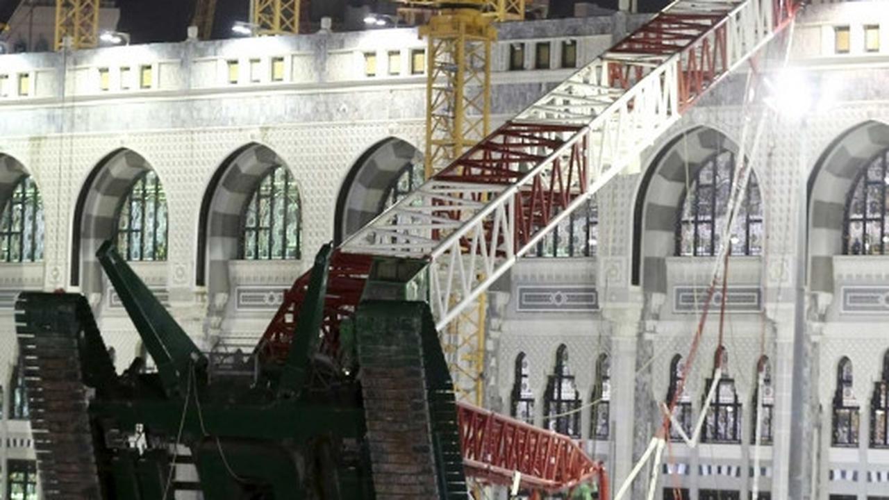 Ini crane raksasa yang timpa ratusan jemaah haji