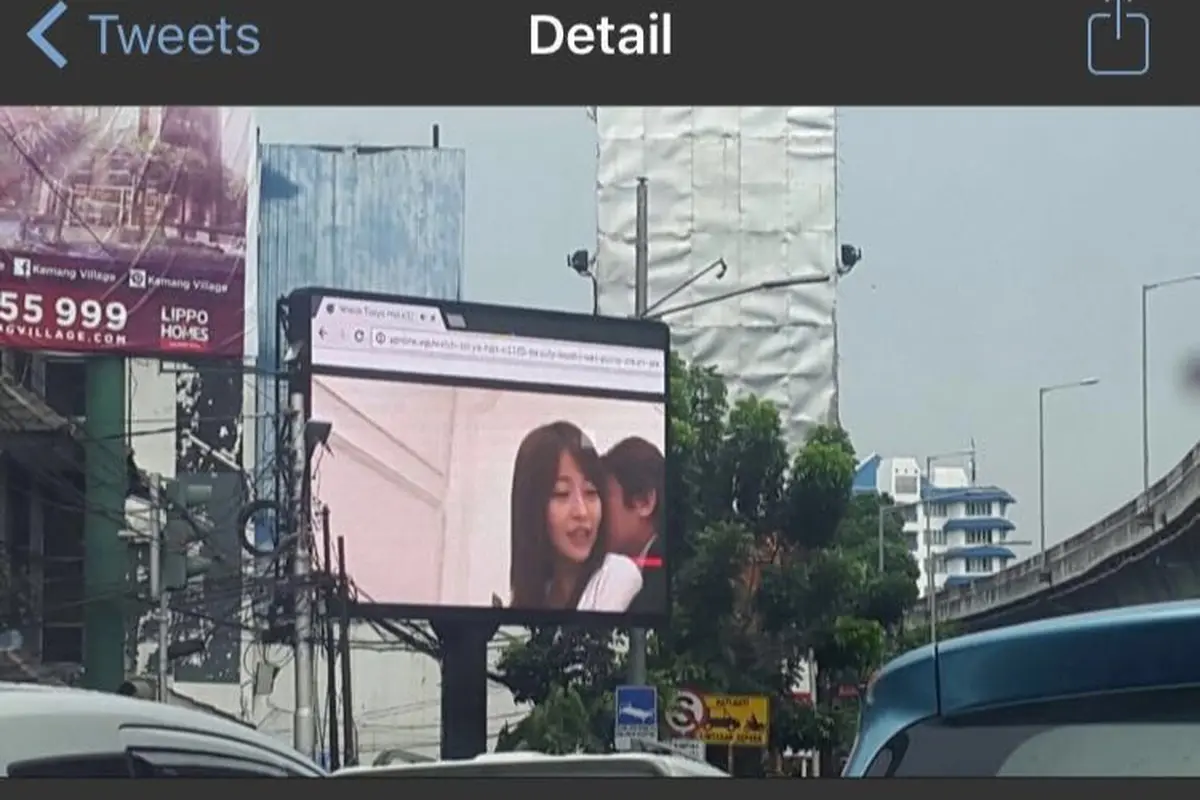[Bintang] Terkait Videotron Porno di Jaksel, Polisi Jemput Operator