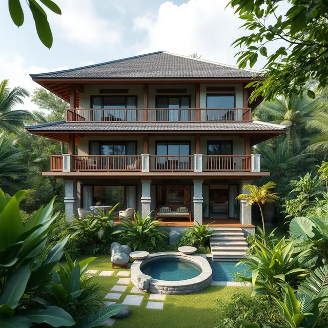 Model Rumah 2 Lantai Terbaru